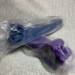 Physix Gear Sports Resistant Bands 110lbs-120lbs, 120lbs-175lbs Purple, Blue