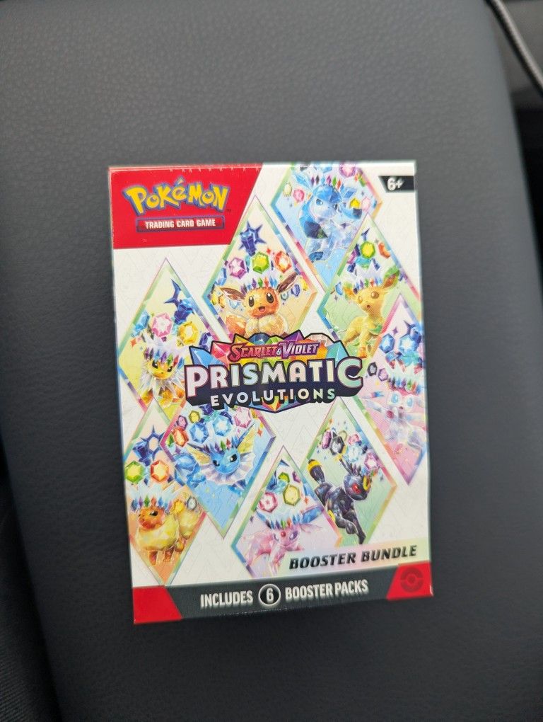 Scarlet & Violet Prismatic Evolutions Booster Bundle