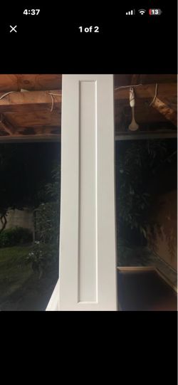 White Shaker Pantry Cabinet