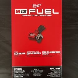 Milwaukee M12 Brushless 3 inch Cut Off Saw