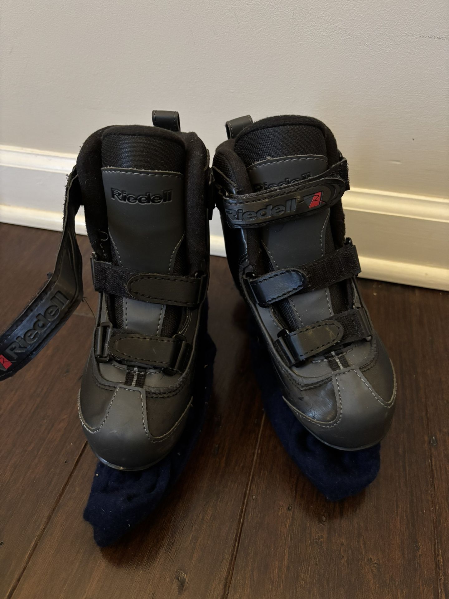Riedell Kids Black Ice Skates