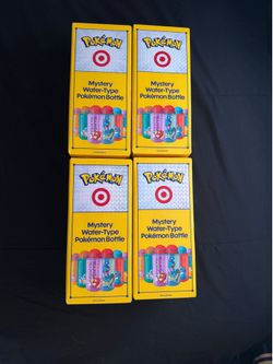 Pokemon X Target Mystery Water Type Pokemon Bottle Unopened