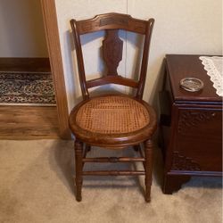 Antique Wooden Chair. 