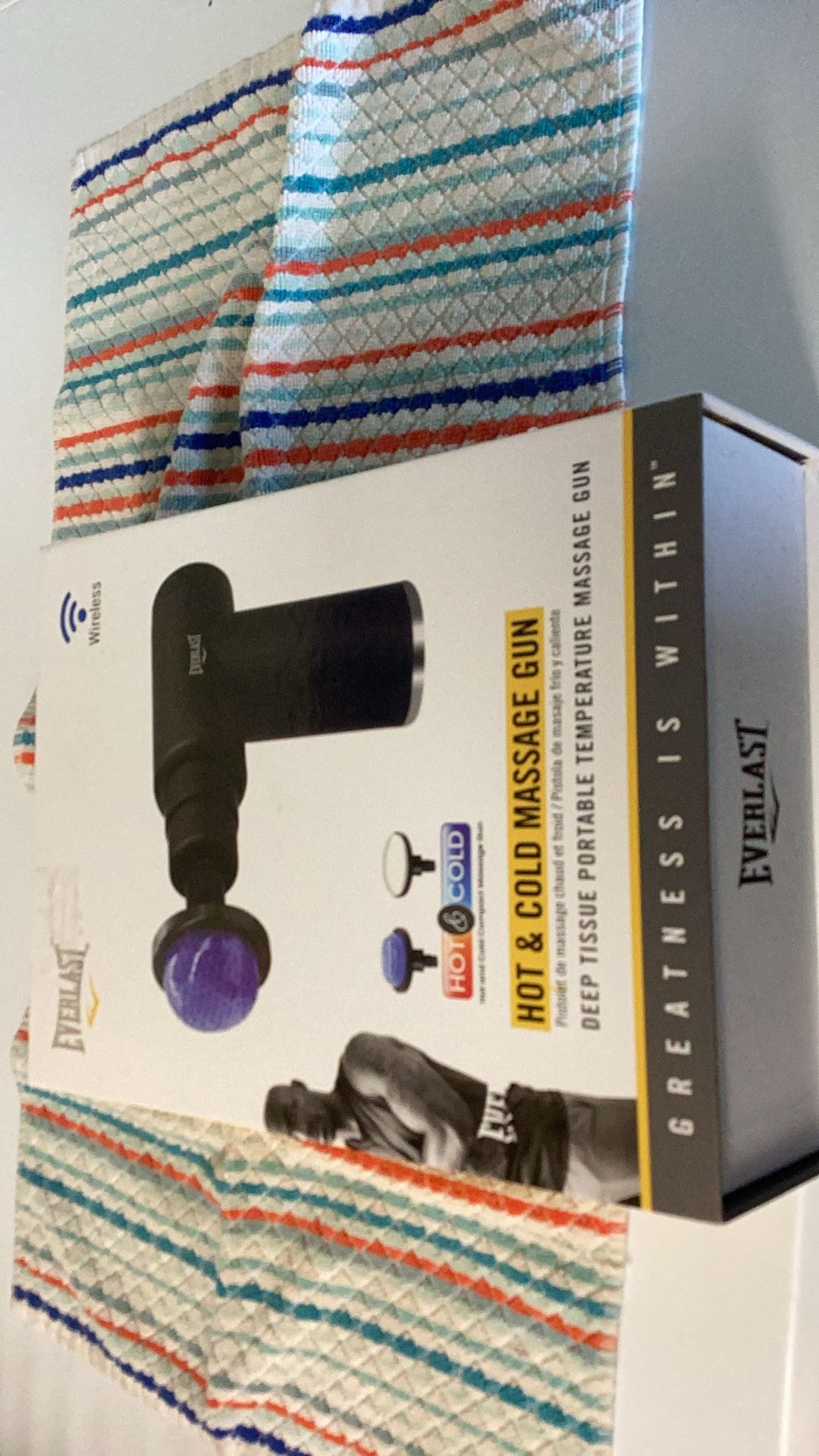 EVERLAST HOT /COLD MASSAGE GUN