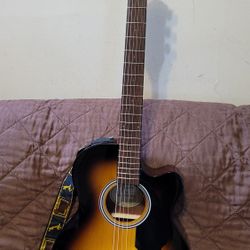 FENDER FA SERIES ACOUSTIC ELECTRIC GUITAR MODEL FA-135CE SB DREINAUGH SUNBURST COLOR. 