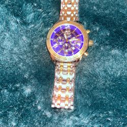 Purple Face Watch