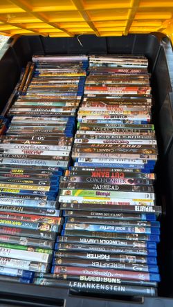 DVD’s and high chair For Sale