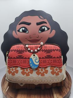 ## 🌺 NWT Loungefly Disney Moana Cosplay Mini Backpack 🌺 ##
