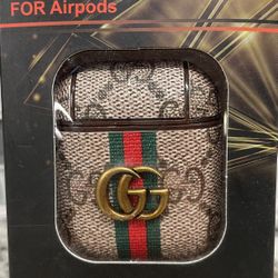 Tan AirPod Case