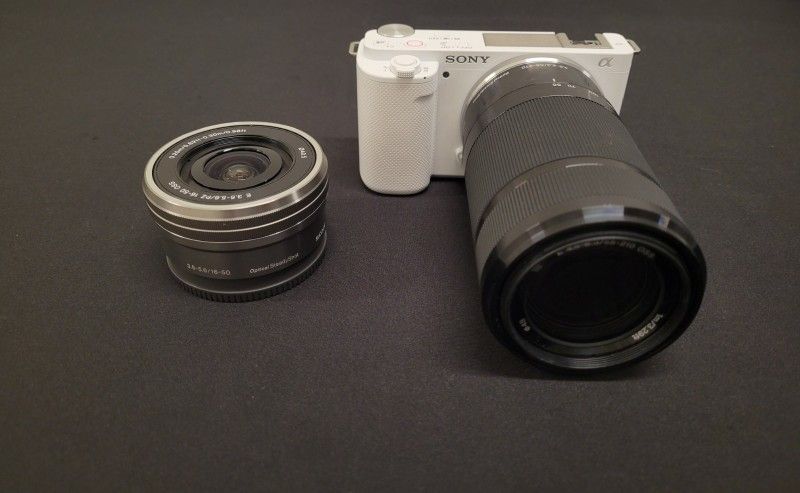 Sony ZV-e10 4K Mirrorless Camera + 2 Lenses - GREAT CONDITION
