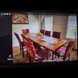 Dinning Room Table (6Chairs)