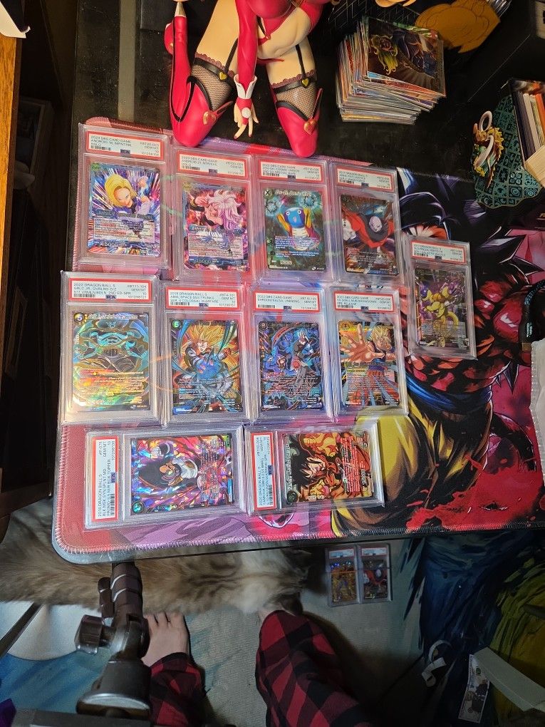 Psa 10 GEM MINT Dragon Ball Z Graded Cards