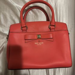 “Kate Spade” Crossbody Bag - Color - Coral Pink