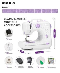Brand New Sewing Machine with Accessories