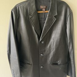 Danier Leather Black Jacket Size Xlarge