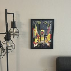 Framed New York art