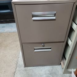 Free 2 Drawer Locking File Cabinet With Frames. Just Cover Top Or Sand And Paint