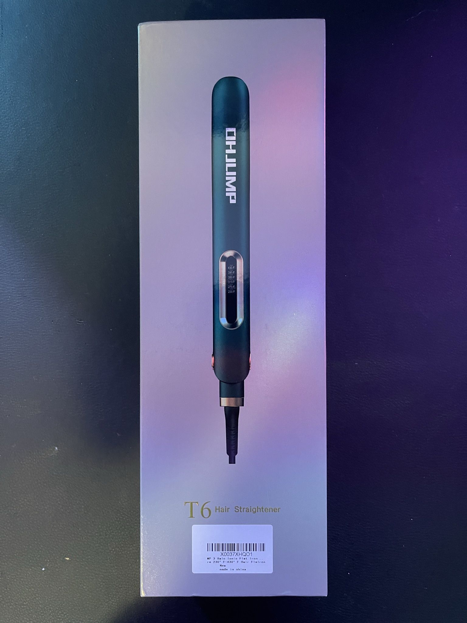 Curling Iron and Hair Straightener Ionic Ceramic Flat Iron