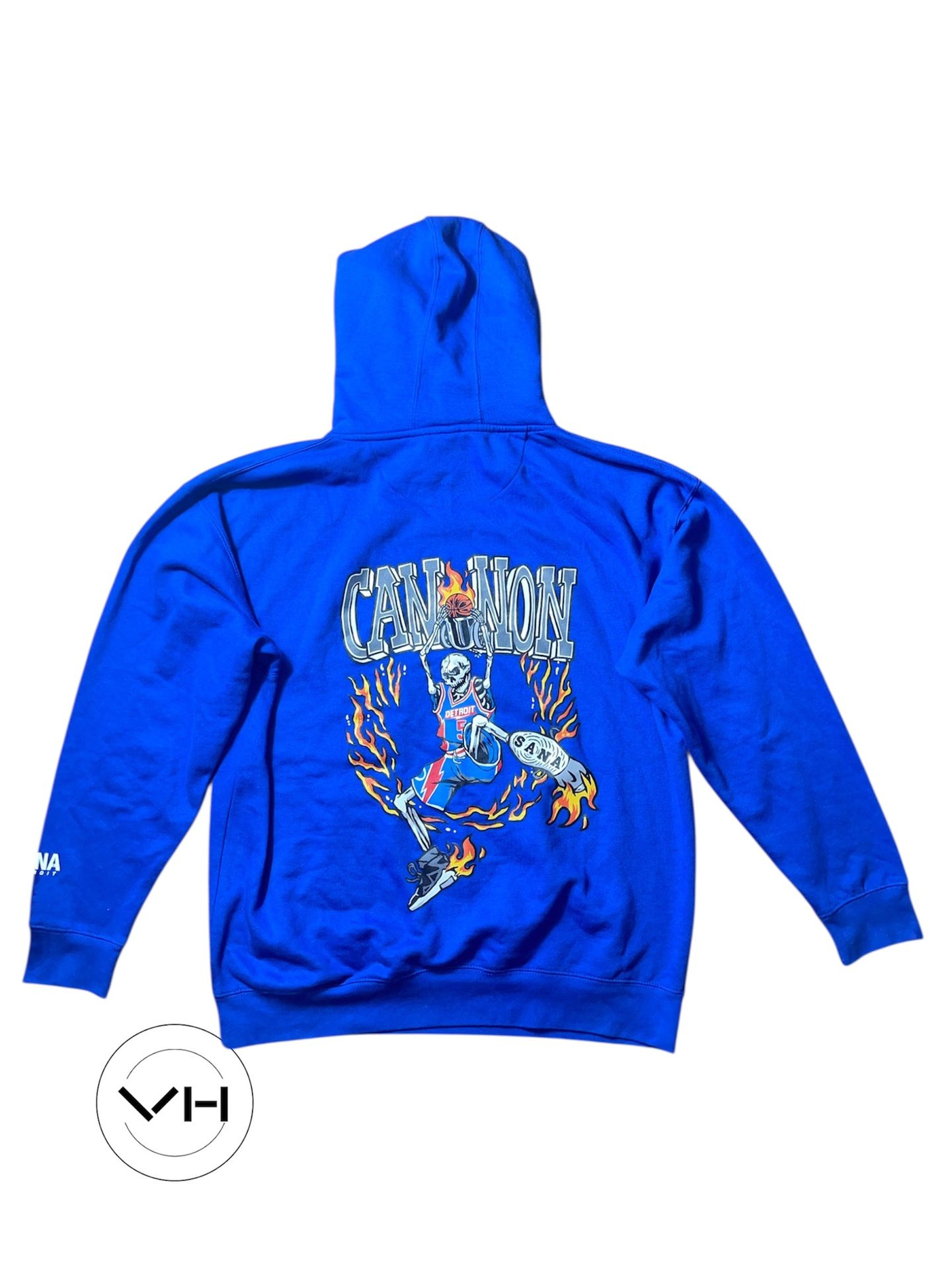 Sana Detroit Very Rare black “Loose Cannon” hoodie