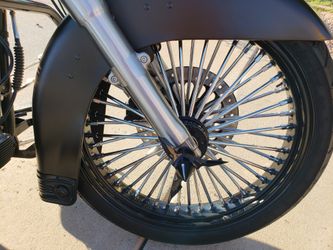 21" inch black mammoth 48 spoke wheel
