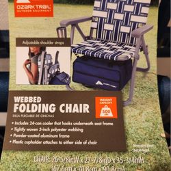 Ozark Trail Chair With Cooler