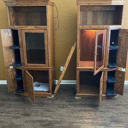 Oak Entertainment Center