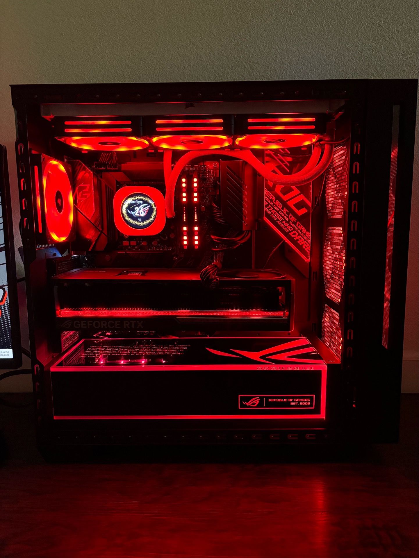 ROG GAMING PC Ultra 7 32GB Ram DDR5!! 1TB M.2 RTX 5080 16GB READ DESCRIPTION NO 📦 !!👀 PICK UP ONLY NO TRADE 👉FIRM ON PRICE👈ONLY CASH 💵💲2800