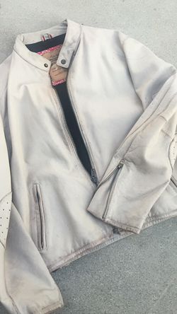 Guess mens 80s motorcycle jacket XL