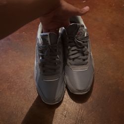 Grey Reeboks