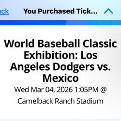 Dodgers Vs Mexico