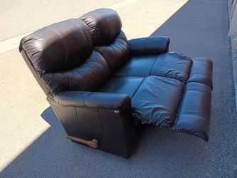 La-Z-Boy 2pc Rocker Recliner, 62" long. Each rocks & reclines independently of each other
