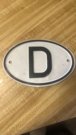 Vintage plate
