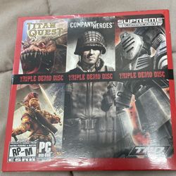 THQ Triple Demo Disc Unopened 