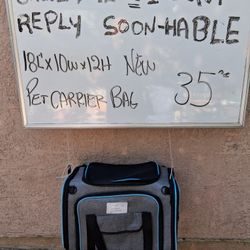 Pet Carrier Bag 