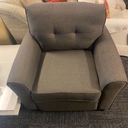 Pair of Dark Grey Chairs