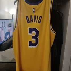 Nikes Laker Anthony Davis Jersey 