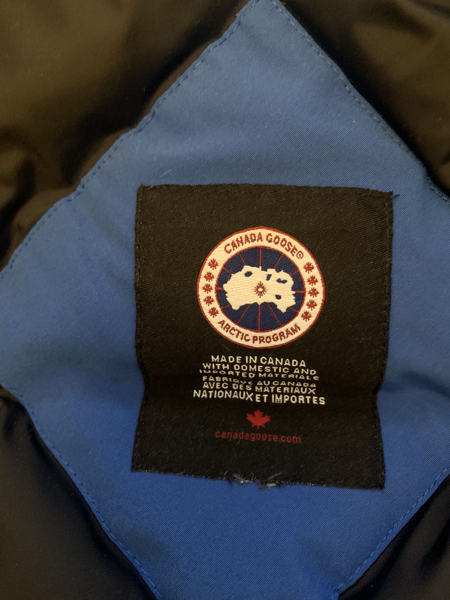 Authentic Canada Goose Chiliwack Bomber
