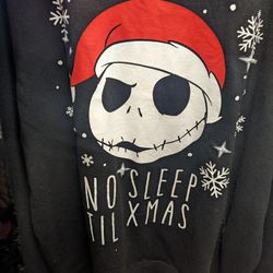 Jack Skellington Nightmare Before Christmas Sweatshirt 