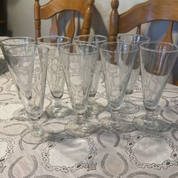 Princess House Champagne Glasses