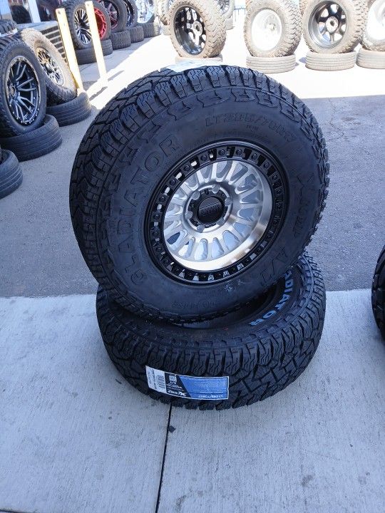 Kmc 17x8.5 6x139 On 285 70 17 🔥