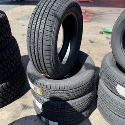 195-65-15 $250 CASH OUT THE DOOR All Season Tires installed (4) New 50,000 Mile Warranty-We Finance 