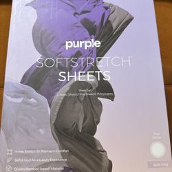 Purple Bed Sheets 
