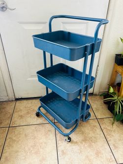 Carts organized  34inches tall 16 inches long 1 ft wide