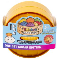 Squishy Bun Rainbow Mystery Fidget Toy