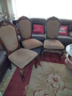 Three chairs  75$ each