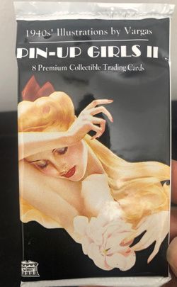 1942 Pin up girl trading cards
