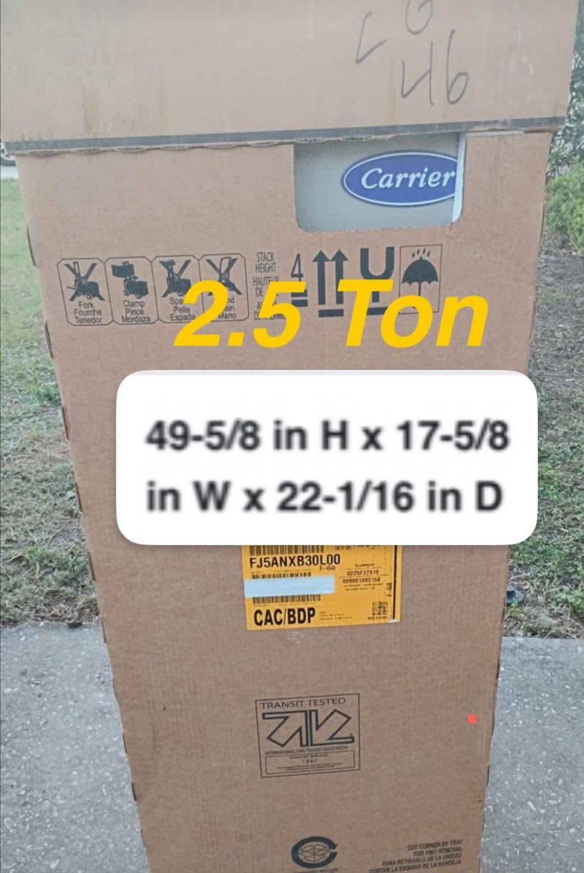 Carrier Airhandler 2.5 Ton