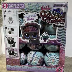 NiP: L.O.L. Surprise Complete Set 😃Color Change Surprise Glitter Hair Pets Full Display Series 2.