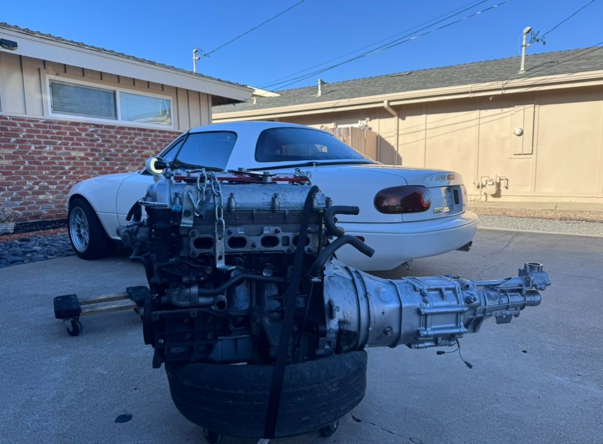 Miata Rebuilt 1.8 Engine & Manual Transmission Only