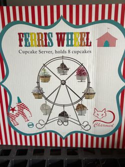 Ferris wheel cupcake holder